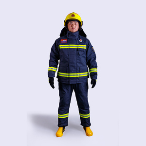 Phong Cách Mới 100% Aramid Nomex Lính Cứu Hỏa Turnout Bánh Cháy Chiến Đấu Lính Cứu Hỏa Phù Hợp Với Trọng Lượng Nhẹ <span class=keywords><strong>Ppe</strong></span> Cháy Áo - Product Image 1