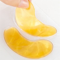 Soins de la peau coréens pour les yeux, anti-âge, élimination des cernes, masque en gel pour les yeux, hydratant, collagène cristallin, masques pour les yeux en or pour dormir
