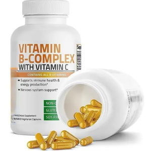 Suplemento a base de hierbas Cápsula de <span class=keywords><strong>complejo</strong></span> de vitamina <span class=keywords><strong>B</strong></span> Salud inmune Soporte de energía y soporte del <span class=keywords><strong>sistema</strong></span> <span class=keywords><strong>nervioso</strong></span> - Product Image 1