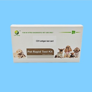 Kit de Teste Rápido de Antígeno para o Vírus da Distemper Canina CDV para Diagnóstico Veterinário em Animais de Estimação - Product Image 1