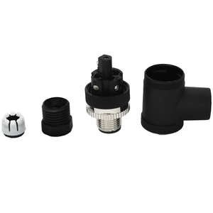 M12 veldmonteerbare connectoren, IP67 waterdicht, 4/5/8-pins gecodeerd, industriële sensor mannelijke & vrouwelijke circulaire connectoren - Product Image 5