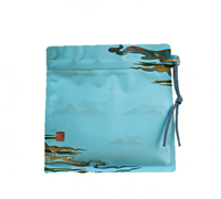 Sac d'emballage personnalisé pour café en forme de Rubik's Cube, sac à fond plat à huit soudures latérales en matériaux MOPP+VMPET+PE, idéal pour l'alimentation