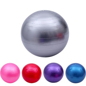 Yoga Fitness Ball 75cm Purple Durable For Exercise And Yoga - Product Image 3