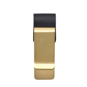 2 Days Ship Brass PU Leather Pencil Holder Pen Clip <b>Bookmark</b> for Traveler Journals Planner - Product Image 2