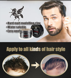 منتجات تصفيف الشعر الاحترافية من شركة تصنيع المعدات الأصلية علامة خاصة طين غير لامع مصفف شعر عضوي للرجال - Product Image 3