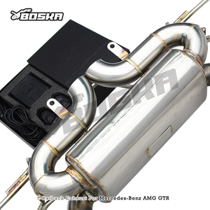 Custom Catback Exhaust for Mercedes-Benz AMG GTR/GT R C190 4.0T 2019-2023 Boska Stainless Steel Exhaust Pipe Muffler with Valve - Product Image 5