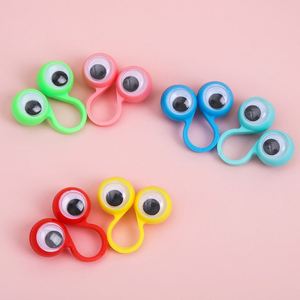 Mini Plastic Eye Finger Puppets Wiggly Eyeball <b>Rings</b> Monster Googly Eye Activity <b>Kids</b> Party Favors - Product Image 3