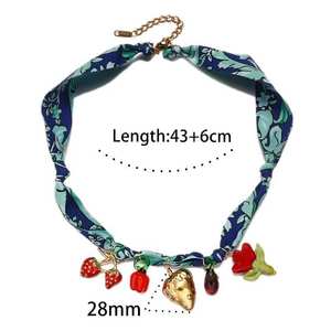 قلادة فاخرة من المصمّم ، 1 دولار K ، هدايا فاخرة من الفولاذ المقاوم للصدأ واللؤلؤ الرخيص للنساء - Product Image 2