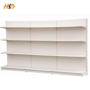 Estantería Metálica Blanca Regular para Supermercado, Económica y Fácil <span class=keywords><strong>de</strong></span> Ensamblar - Product Image 5