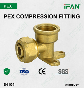 Raccords de compression PEX multicouches de haute qualité IFAN, raccords en laiton 1/2 pouce, raccords PEX - Product Image 6