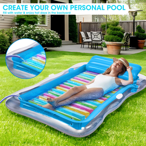 Piscine extérieure d'été Plage Coeur gonflable Rangée flottante <span class=keywords><strong>Bain</strong></span> <span class=keywords><strong>de</strong></span> <span class=keywords><strong>soleil</strong></span> en PVC Lit gonflable flottant Tapis <span class=keywords><strong>de</strong></span> <span class=keywords><strong>soleil</strong></span> Chaise longue à eau - Product Image 5