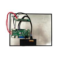Écran LCD Vsdisplay 1024X768 300 Nits VS121GH-L01 12,1 pouces IPS avec entrées H/D VGA USB et cartes de circuits imprimés