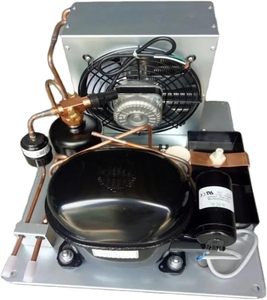 Unités de condensation de refroidisseur liquide à économie d'énergie DC 110V R-404A, pièces détachées pour congélateur, large compatibilité, nouveau, fabriqué en Chine - Product Image 6