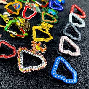 เข็มกลัดเคลือบรูปเบสบอลทำจากโลหะมีปกสำหรับเล่นกีฬาที่ออกแบบได้เองเข็มกลัดหมวก - Product Image 6