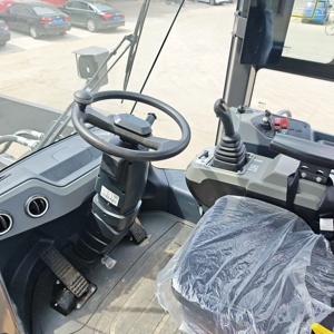 Livraison gratuite XC958 EV Chargeuse sur pneus purement électrique sans émission pour usine sidérurgique, entrepôt de charbon, manutention de matériaux, travaux de terrassement EPA CE - Product Image 4