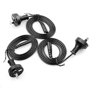 Au 2 lỗ 8-Tail dây điện hai cắm TV trạm ánh sáng Loa Power Adapter kết nối cáp tiêu chuẩn Úc Cáp - Product Image 5