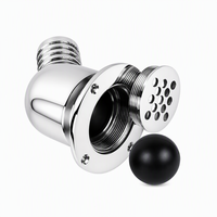 Drain de sol pour bateau en acier inoxydable AISI 316, drain de pont de yacht de qualité marine avec couvercle amovible, accessoires de quincaillerie pour yacht