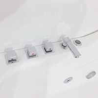 Baignoire gonflable de Massage, baignoire à jets massante, panneau de contrôle par ordinateur
