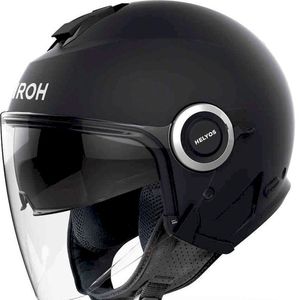 Casco Jet Airoh Nero Taglia S, Caschi Moto in Termoplastica - Product Image 1