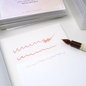 Set da Scrivania con Logo Personalizzato, Carte Assorbenti per Inchiostro con Gradiente Acquerello, per <span class=keywords><strong>Penna</strong></span> <span class=keywords><strong>Stilografica</strong></span> - Product Image 3