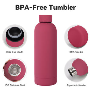 ขวดน้ำกีฬา ZREGGUR รุ่นสั่งทำพิเศษ ขนาด 500 มล. 750 มล. ดีไซน์ใหม่ หรูหรา สแตนเลส พร้อมหลอดดูด ขวดน้ำสำหรับออกกำลังกาย - Product Image 4