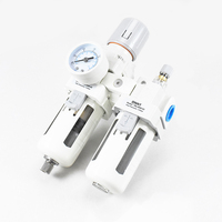 ONNT Filtre-régulateur-lubrificateur pneumatique AC2010-02 AC3010-03 AC4010-04 AC5010-10 Sécheur d'air disponible, petit et grand
