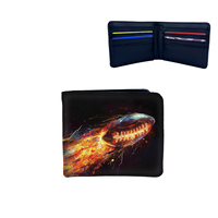Dompet Lipat Pria Terbuat dari Kulit PU