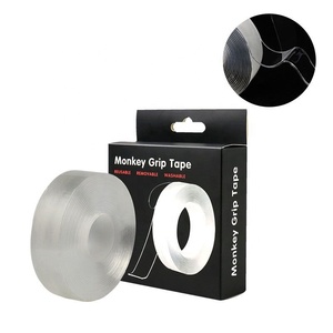 Muestra gratis LP MOQ bajo creativo DIY Nano cinta Kit de burbujas reutilizable 1MM 2MM espesor doble cara agua activada para enmascarar - Product Image 3