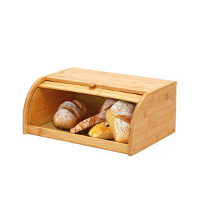 Boîte <span class=keywords><strong>à</strong></span> <span class=keywords><strong>pain</strong></span> en bambou, boîte de rangement alimentaire, boîte <span class=keywords><strong>à</strong></span> <span class=keywords><strong>pain</strong></span>, récipient alimentaire multifonctionnel - Product Image 1
