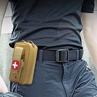 Tourniquet tactique jetable en nylon à manivelle, dispositif de premiers secours de classe I pour la formation aux fournitures médicales d'urgence