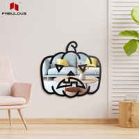 Miroir décoratif de forme personnalisée, fabriqué par des fabricants de miroirs en acrylique populaires sur TikTok, impression fabuleuse