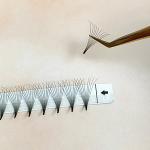 10d Premade Fan Eye Laches Gros Cils 9d Faux Vison Cheveux Humains Cils Lshes Extension - Product Image 6