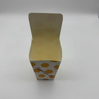 Boîte en carton blanc biodégradable de qualité alimentaire, personnalisée par le fabricant, jetable, pour poulet frit et frites à emporter