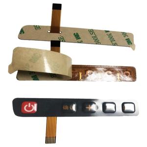 Tùy Chỉnh Bàn Phím Nhà Sản Xuất <span class=keywords><strong>5</strong></span> Phím Màng Bàn Phím Bảng Điều Chỉnh Kim Loại Tactile Dome Fpc Màng Chuyển Đổi Bàn Phím Với 3m300lse Dính - Product Image 5