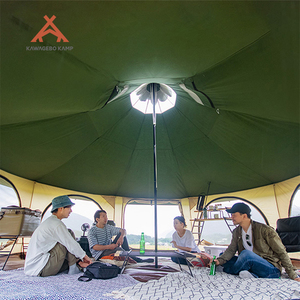 Kawagebo Kamp (KK) Tentes de luxe imperméables de 5 m pour le camping et le glamping, grandes yourtes mongoliennes, tentes cloche familiales pour hôtel, à vendre - Product Image 2