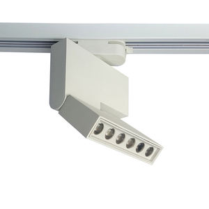 Les lumières <span class=keywords><strong>de</strong></span> rail <span class=keywords><strong>de</strong></span> ligne <span class=keywords><strong>de</strong></span> LED plient et tournent pour ajuster les projecteurs montés en surface dans le salon du <span class=keywords><strong>magasin</strong></span> <span class=keywords><strong>de</strong></span> vêtements du Musée - Product Image 6