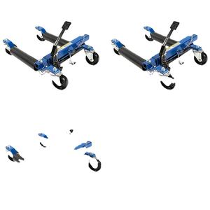 1500lbs coche hidráulico posicionamiento Jack 12 pulgadas rueda de 4-paquete + soporte TUV/GS CE - Product Image 1