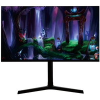 Moniteur de jeu PC LED incurvé de 32 pouces résolution 4K avec écran large de 144Hz compatible avec les ordinateurs de bureau pour les joueurs