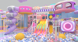 Piscina de Bolas de Espuma Suave de Diseño Nuevo Personalizado, Parque de Entretenimiento Familiar, Área de Juegos Interior, Juguetes Preescolares para Niños - Product Image 6