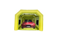 Garage mobile de couverture de voiture de tente gonflable portative de bulle de solution de stockage de moto de véhicule de famille