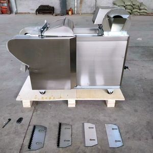 Machine industrielle de découpe et de trançonnage de légumes, pour épinards, pommes de terre et carottes - Product Image 6