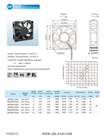 Ventilateur axial de refroidissement DC 7020 12V 24V AM7020H12B 7CM pour robots de nettoyage/panneaux de commande personnalisables