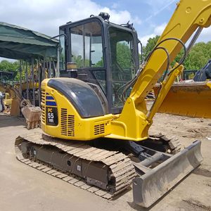 Excavadora Komatsu PC55MR japonesa de segunda mano, excavadora Komatsu PC55MR-3 PC55MR-5 de cola cero disponible para la venta a bajo precio - Product Image 1