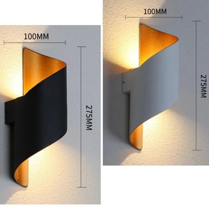ไฟติดผนัง LED ดีไซน์ทันสมัย กันน้ำ สำหรับภายนอกอาคาร ส่องขึ้นลงได้ - Product Image 2