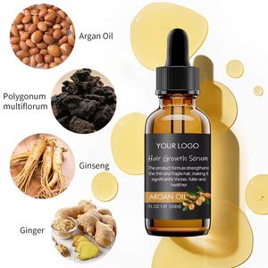 Minyak penumbuh rambut Rosemary perawatan organik Logo pribadi minyak pohon teh kastor Argan kolagen Peppermint - Product Image 5