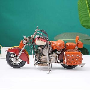 Nostalgia Dell'annata Della Decorazione Della Casa del Mestiere del Metallo Giocattolo Infanzia <span class=keywords><strong>Regalo</strong></span> Antico Modello Del Motociclo Decorazione Amante Della Ragazza Del Ragazzo Regali Di Compleanno - Product Image 4