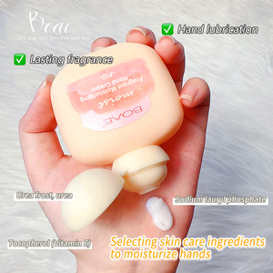 Crema de manos de lujo al por mayor fragancia de larga duración retención de humedad suavizante hidratación blanqueamiento beneficios antibacterianos - Product Image 3