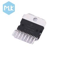 Circuito Integrado de Audio MLK TDA-7377 TDA7377 E-TDA7377, Amplificador de 2 Canales (Estéreo) o 4 Canales (Cuádruple) Clase AB de 15 Multivatios