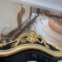 Cave à vin française en bois massif européenne néoclassique luxe sculpté personnalisé armoire à vin à porte unique