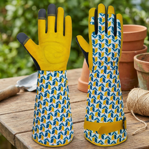 Gants en nitrile tricotés anti-épines pour enfants, résistants aux perforations, imperméables, antidérapants, équipement de protection pour le jardinage - Product Image 3